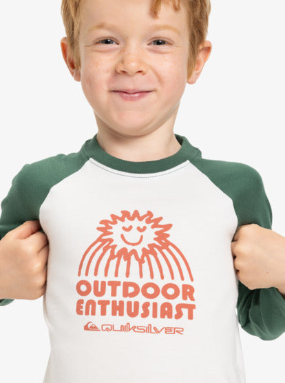 Ev Spot On Raglan - T-shirt met lange mouwen voor jongens