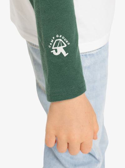 Ev Spot On Raglan - T-shirt met lange mouwen voor jongens