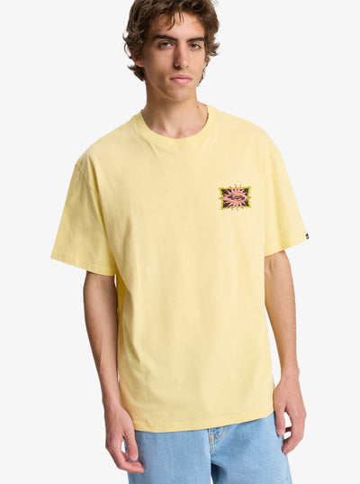Quiksilver Ev Starfish Stamp - Herren Surf Lifestyle kurzärmeliges T-shirt