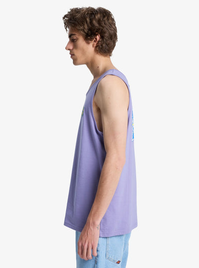 Ev Starfish Stamp Tank - Heren Surf Lifestyle Tank Top