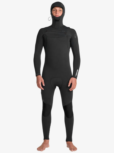 Quiksilver Everyday Session 5/4/3mm - Herren-Winter-Neoprenanzug mit Brustreißverschluss und Kapuze
