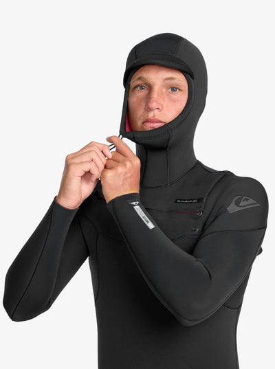 Quiksilver Everyday Session 5/4/3mm - Herren-Winter-Neoprenanzug mit Brustreißverschluss und Kapuze