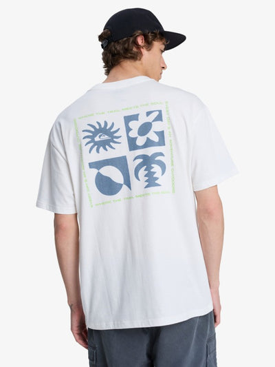 Quiksilver Evo Blossom Of Peace - Herren Surf Lifestyle kurzärmeliges T-shirt