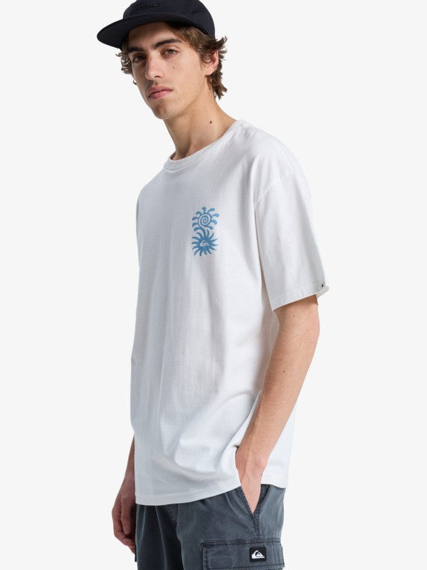 Quiksilver Evo Blossom Of Peace - Herren Surf Lifestyle kurzärmeliges T-shirt