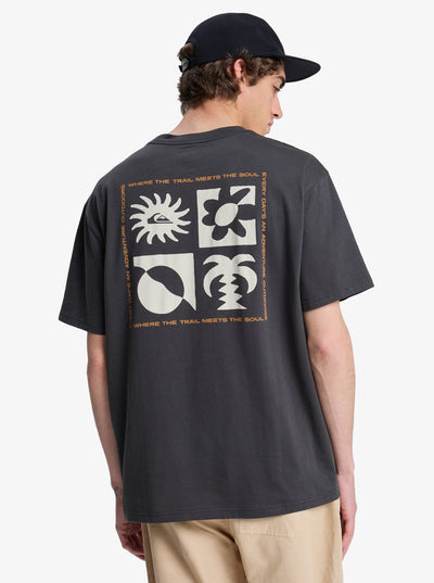 Evo Blossom Of Peace - Heren Surf Lifestyle Korte Mouwen T-shirt