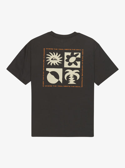 Evo Blossom Of Peace - Heren Surf Lifestyle Korte Mouwen T-shirt