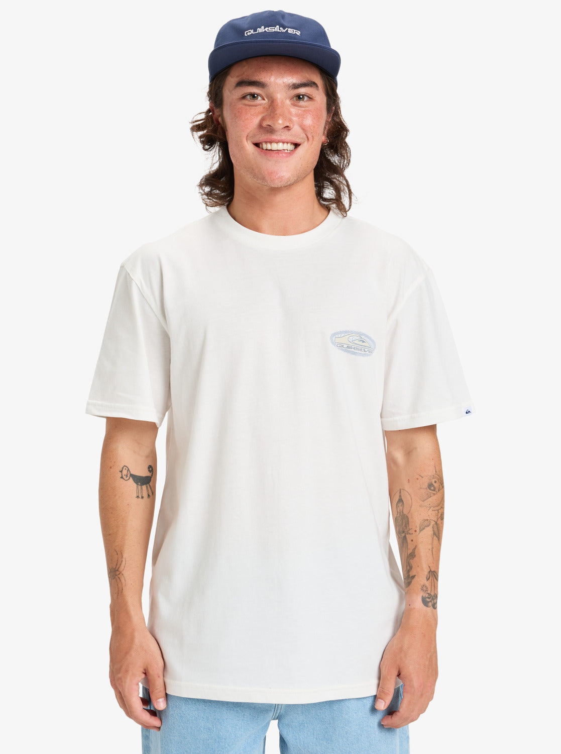 Quiksilver Evo Border Lines - Herren Surf Lifestyle Kurzarm-T-Shirt