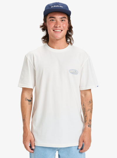 Quiksilver Evo Border Lines - Herren Surf Lifestyle Kurzarm-T-Shirt