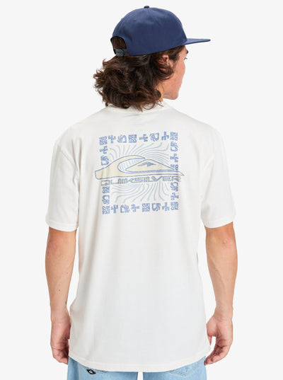 Quiksilver Evo Border Lines - Herren Surf Lifestyle Kurzarm-T-Shirt