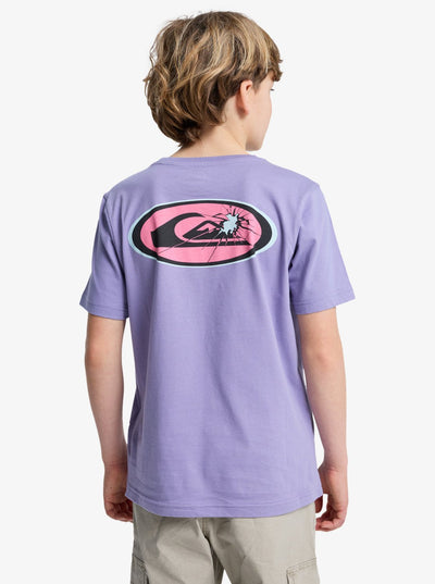 Quiksilver Fractured Wave - Jungen Surf Lifestyle kurzärmeliges T-shirt