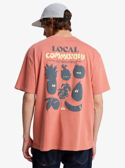 Quiksilver Fruits Tide - Herren Surf Lifestyle kurzärmeliges T-shirt