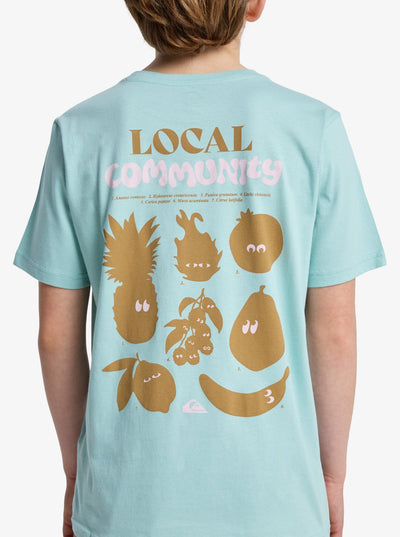 Quiksilver Fruits Tide - Jungen Surf Lifestyle kurzärmeliges T-shirt