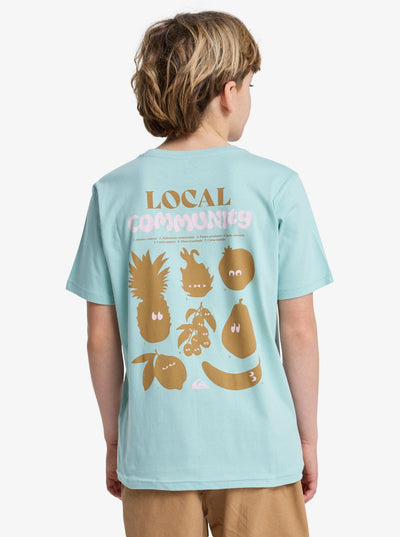 Quiksilver Fruits Tide - Jungen Surf Lifestyle kurzärmeliges T-shirt