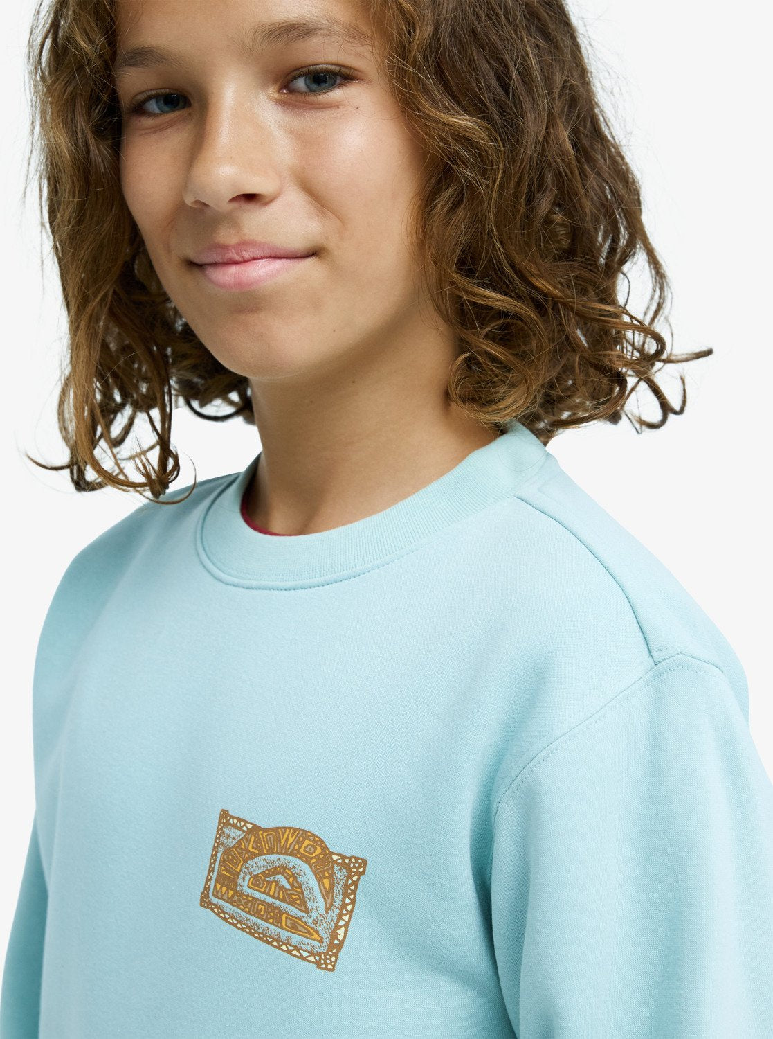 Quiksilver Graphic - Jungen Surf Lifestyle Crew Neck Sweater