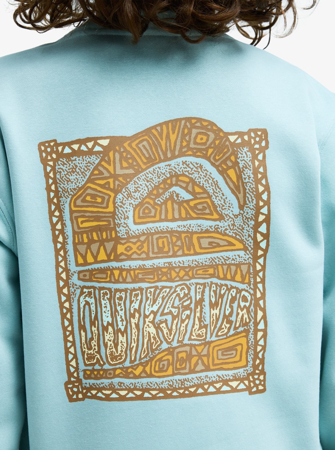 Quiksilver Graphic - Jungen Surf Lifestyle Crew Neck Sweater
