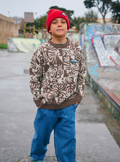 Quiksilver Hall City - Crew Sweater for Boys 8-16