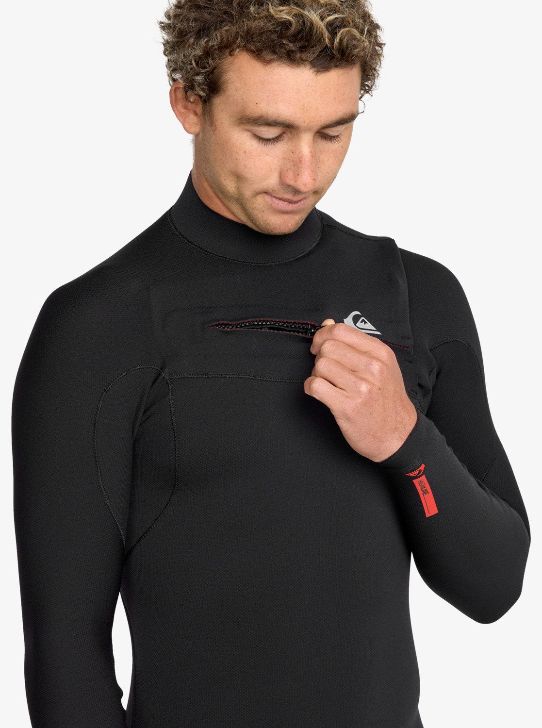 Quiksilver Highline 4/3mm - Mens Chest Zip Wetsuit