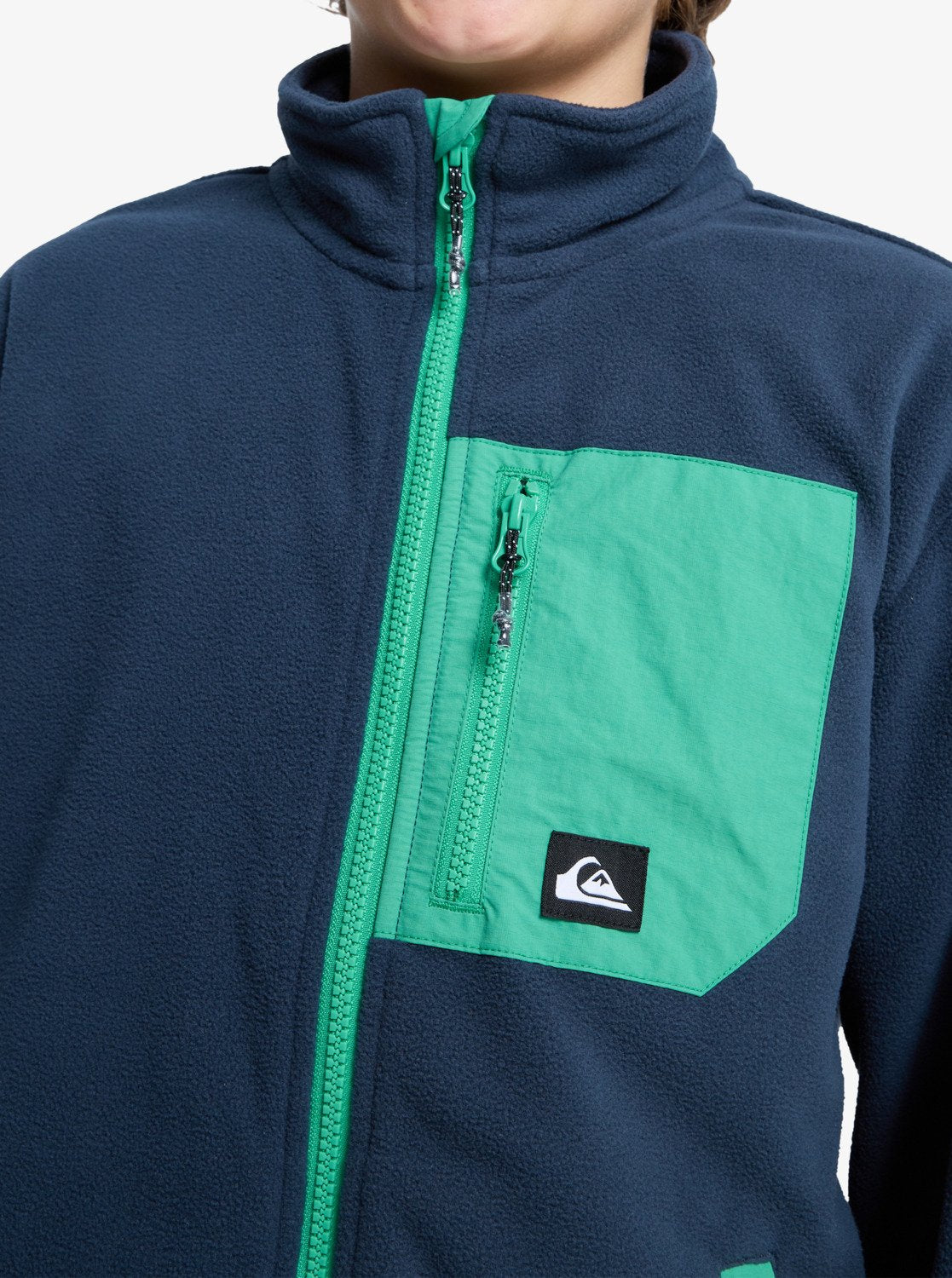 Quiksilver Ice Fields - Boys Surf Lifestyle Full Zip Fleece