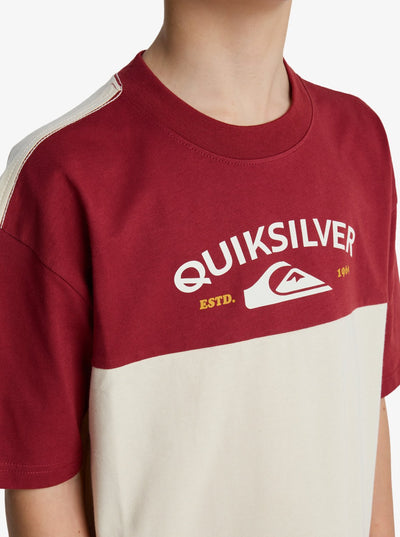 Quiksilver Knowledge Aera - Boys Surf Lifestyle Short Sleeve T-shirt