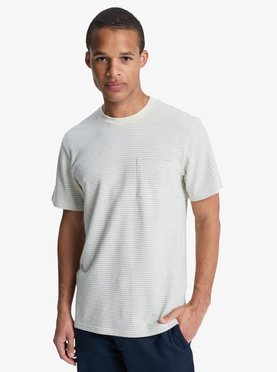 Lopaz Striped - Heren Surf Lifestyle Korte Mouwen T-shirt