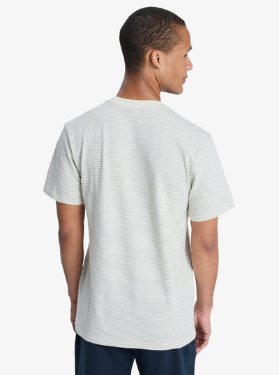 Lopaz Striped - Heren Surf Lifestyle Korte Mouwen T-shirt