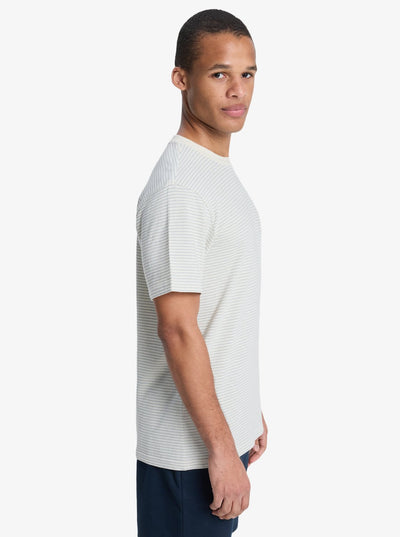 Lopaz Striped - Heren Surf Lifestyle Korte Mouwen T-shirt