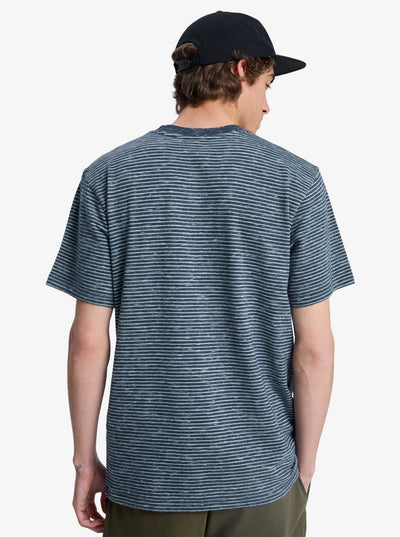 Lopaz Striped - Heren Surf Lifestyle Korte Mouwen T-shirt