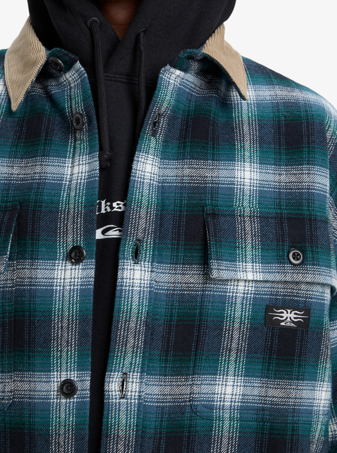 Quiksilver Mercury Desert Shadow Check - Herren Langarmhemd