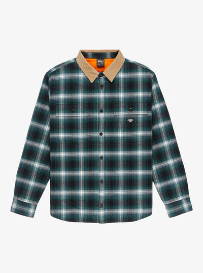 Quiksilver Mercury Desert Shadow Check - Herren Langarmhemd