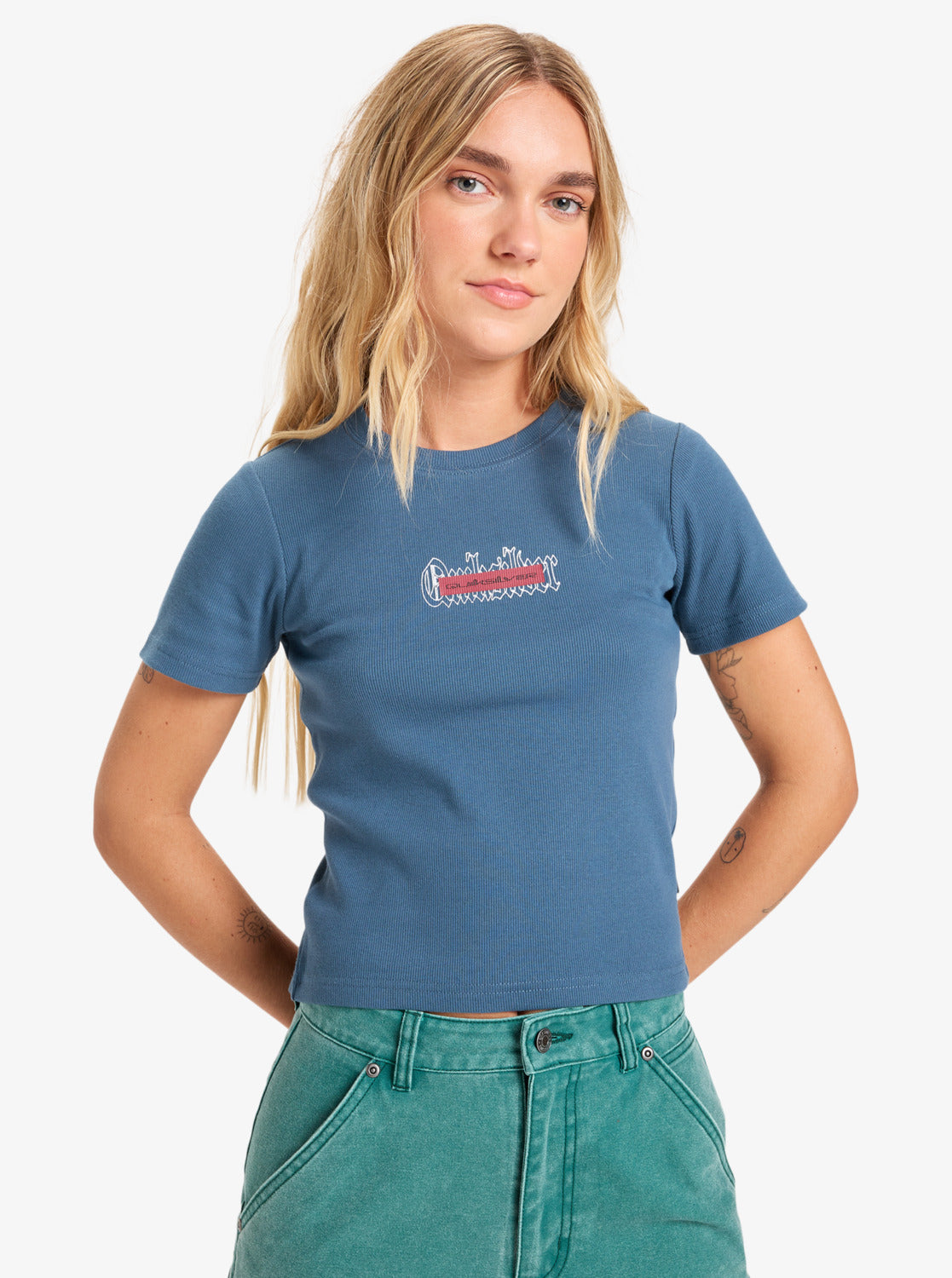 Mercury Fitted - T-shirt met korte mouwen voor dames