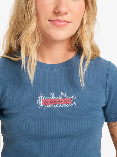 Mercury Fitted - T-shirt met korte mouwen voor dames