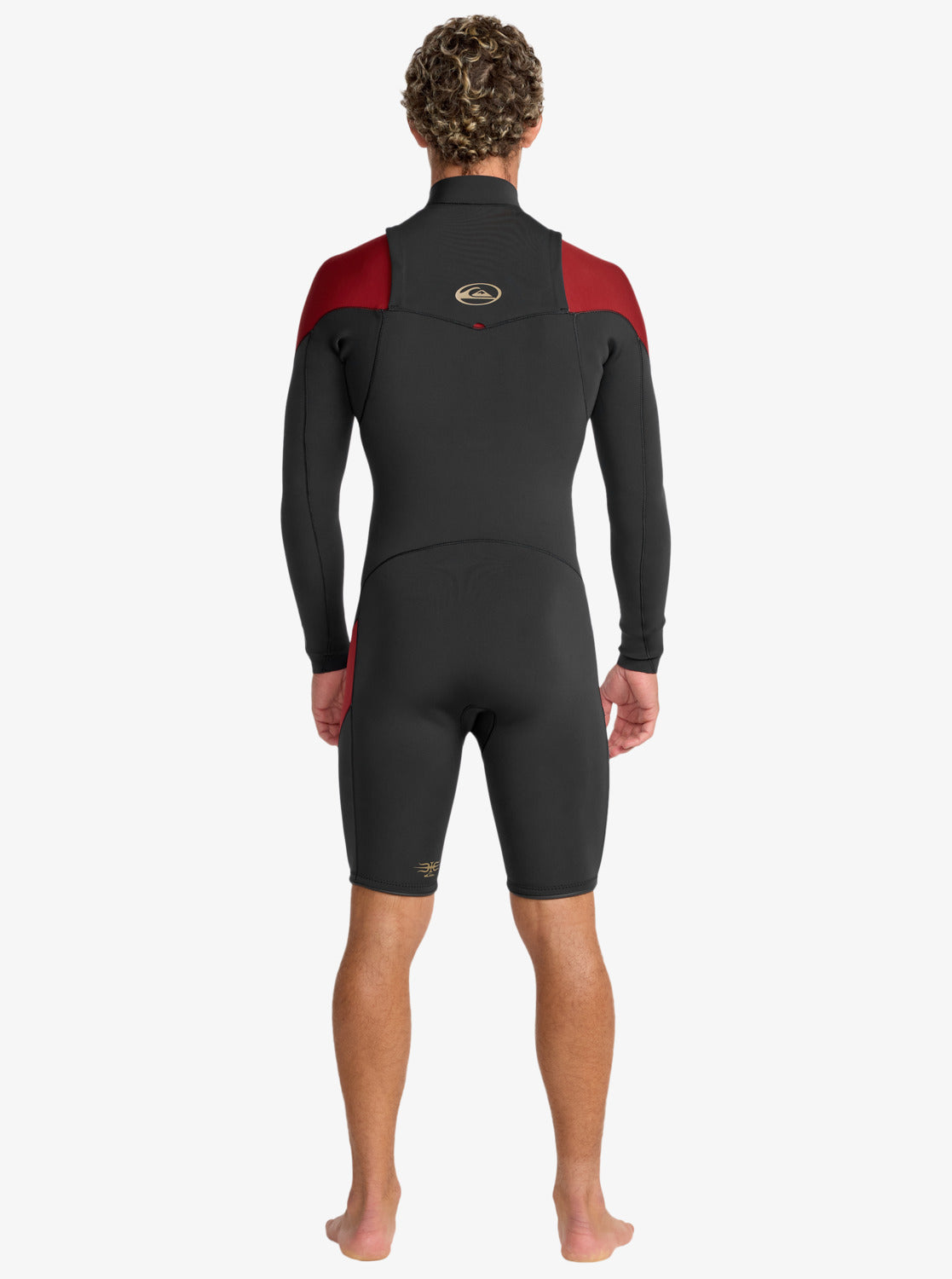 Quiksilver Mercury Spring 2/2mm - Mens Front Zip Long Sleeve
