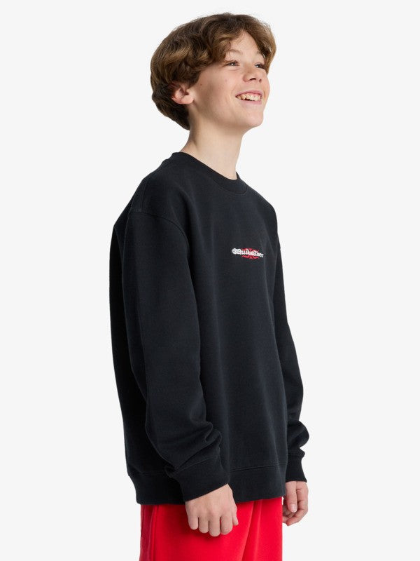 Quiksilver Mercury Trident - Jungen Surf Lifestyle Crew Neck Sweater