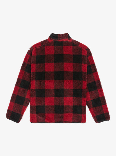 Mercury Woodlands Sherpa - Half Zip Sherpa Check-jack voor heren