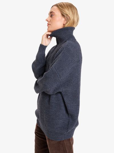 Quiksilver Mesa Arch - Damenpullover mit hohem Kragen