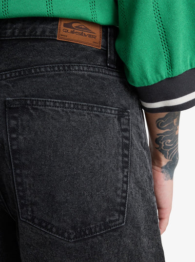 Mom Denim Short - Dames Surf Lifestyle Denim Short