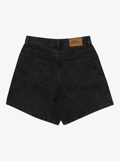 Mom Denim Short - Dames Surf Lifestyle Denim Short
