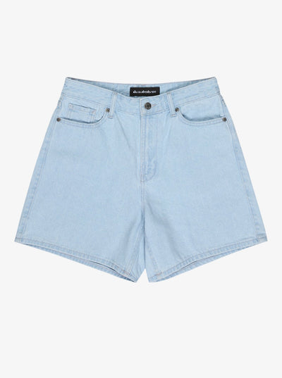 Quiksilver Mom Denim Short - Damen Surf Lifestyle Denim Short