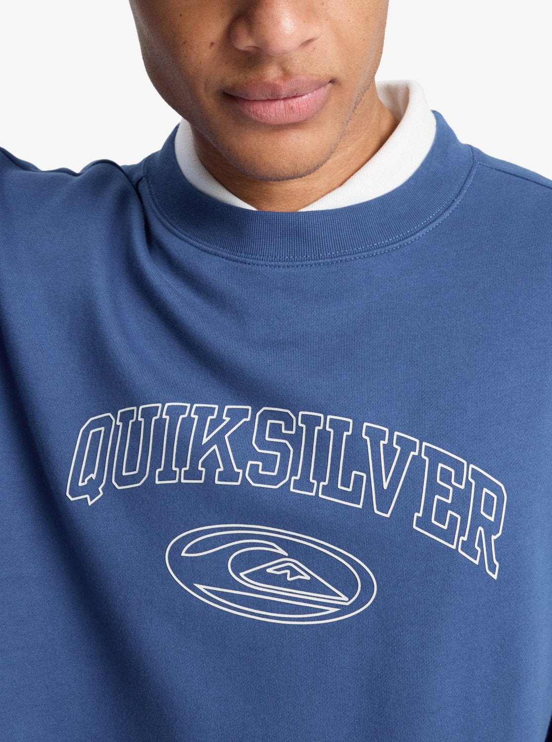 Quiksilver New Iconic - Herren Surf Lifestyle Fleece Crew Sweater