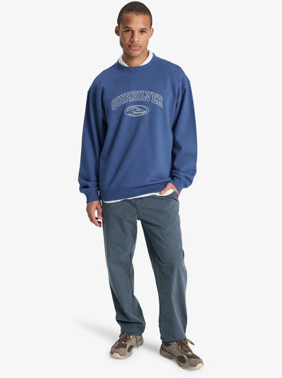 Quiksilver New Iconic - Herren Surf Lifestyle Fleece Crew Sweater