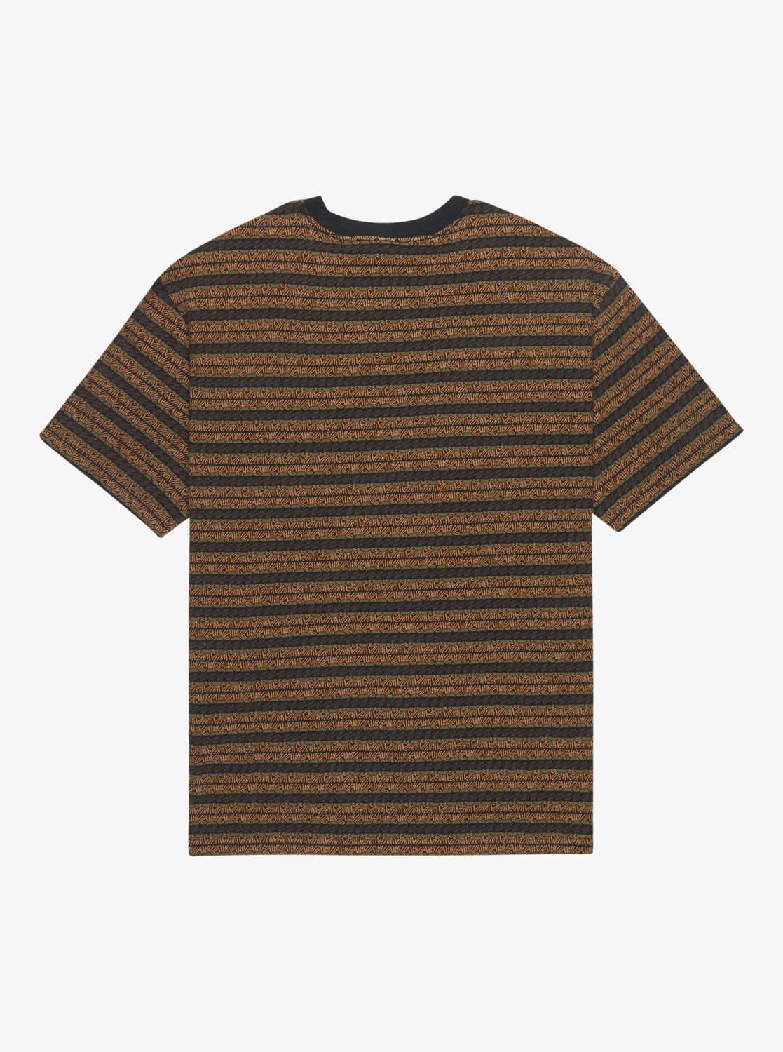 Okano Jacquard - Heren Surf Lifestyle Korte Mouwen T-shirt