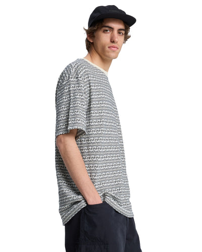 Quiksilver Okano Jacquard - Herren Surf Lifestyle kurzärmeliges T-shirt