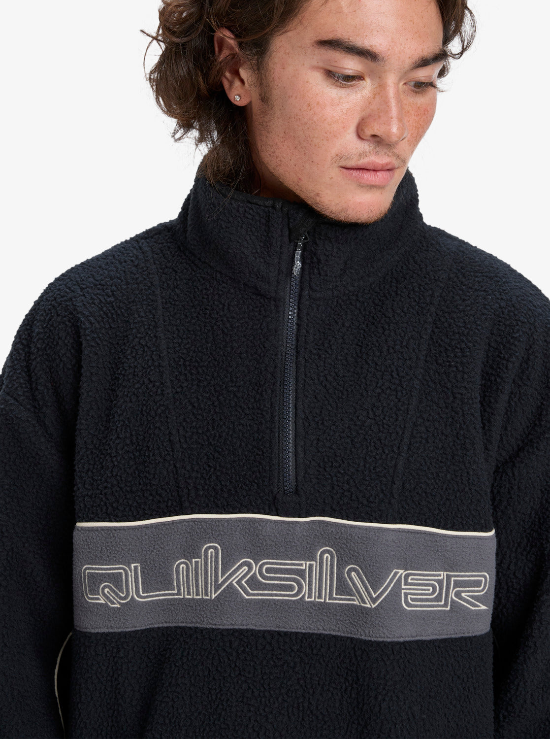 Quiksilver Omni Sherpa Hz - Half-Zip Technical Fleece for Men