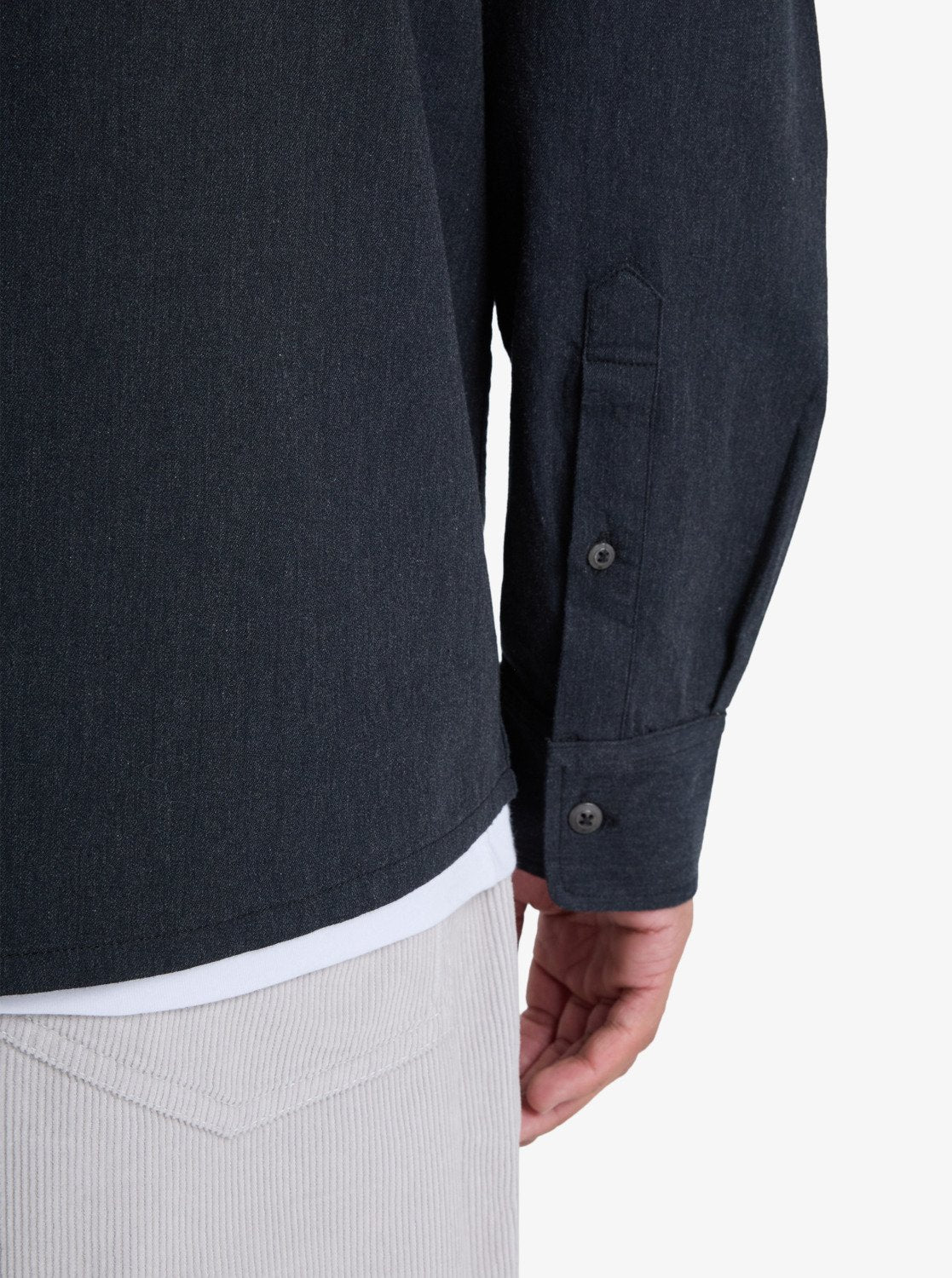 Premium Stretch - Heren Surf Lifestyle Long Sleeve Shirt