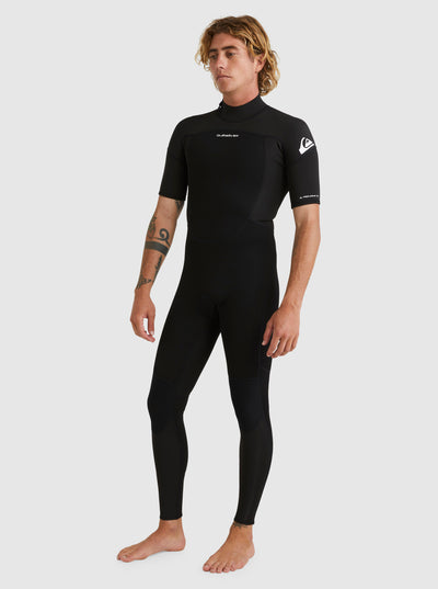 Quiksilver Prologue 2/2mm - Mens Short Sleeve Back Zip Wetsuit