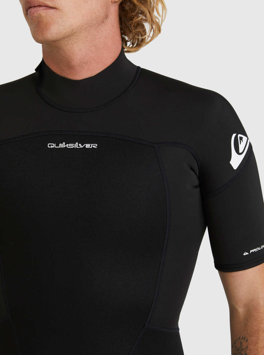 Quiksilver Prologue 2/2mm - Mens Short Sleeve Back Zip Wetsuit