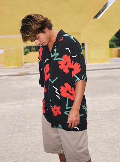 Quiksilver Safe Paradise - Herren Surf Lifestyle kurzärmeliges Shirt