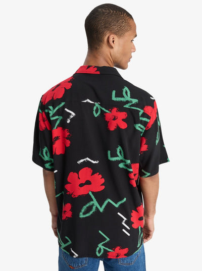 Quiksilver Safe Paradise - Herren Surf Lifestyle kurzärmeliges Shirt