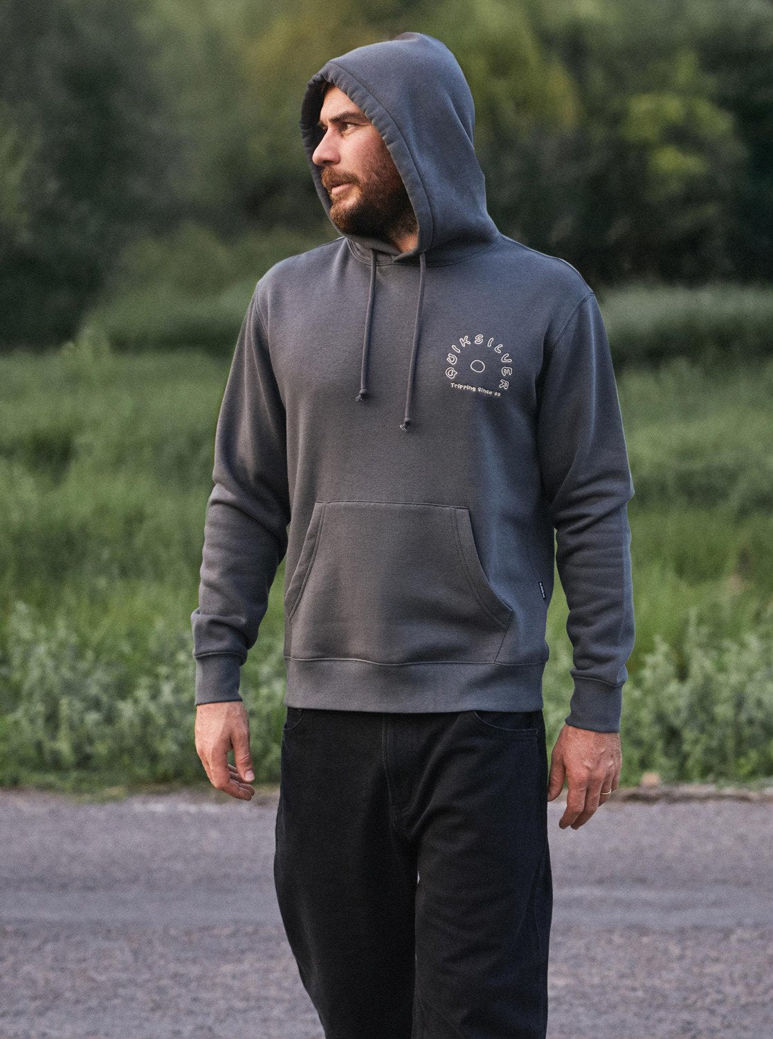 Salt Water Grap - Heren Surf Lifestyle Fleece Sweater