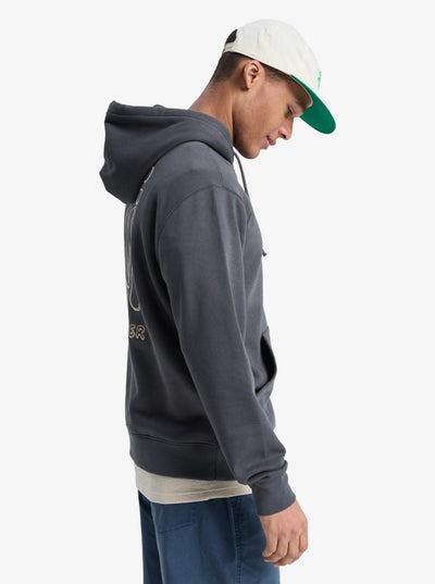 Salt Water Grap - Heren Surf Lifestyle Fleece Sweater